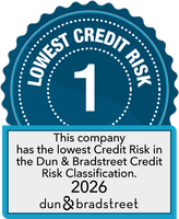 Dun & Bradstreet: lowest credit risk 1, 2026
